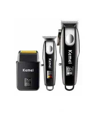 Kemei Professional Elektrische scheerapparaatset 3-in-1
