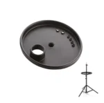 Universeel werkblad voor kappersstatief Zwart