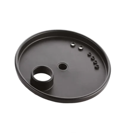 Universeel werkblad voor kappersstatief Zwart