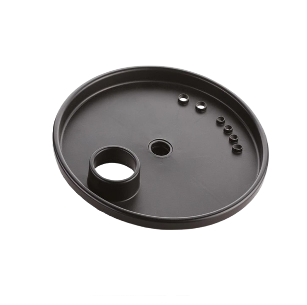 Universeel werkblad voor kappersstatief Zwart