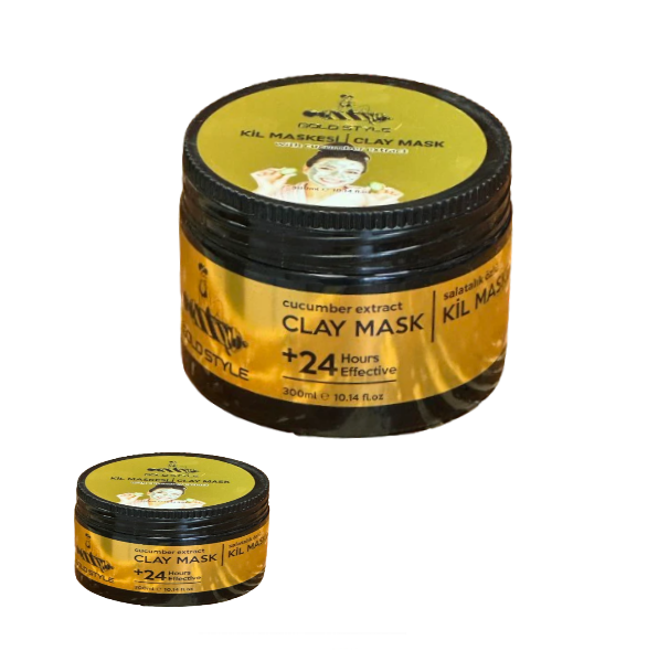 Gold Style Clay Mask Cucumber Extract 300ml