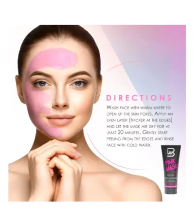 L3VEL3 Pink Facial Mask 250 ml