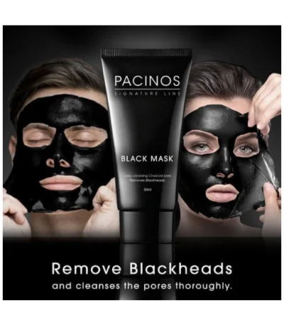 Pacinos Black Mask Deep Cleansing Charcoal Mask 50 ml