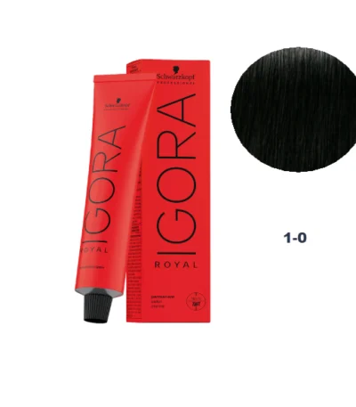 Schwarzkopf Igora Royal Permanent Haarverf 1-0