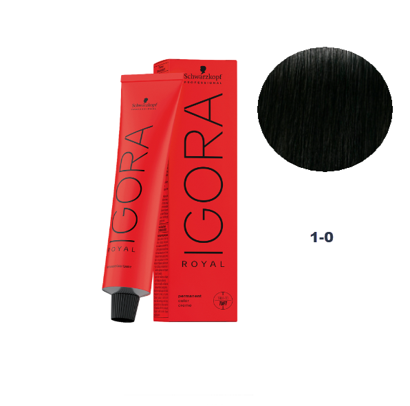 Schwarzkopf Igora Royal Permanent Haarverf 1-0