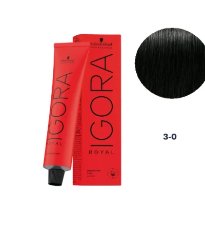 Schwarzkopf Igora Royal Permanent Haarverf 3-0