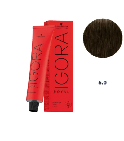 Schwarzkopf Igora Royal Permanent Haarverf 5-0