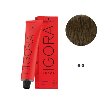 Schwarzkopf Igora Royal Permanent Haarverf 6-0