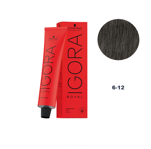 Schwarzkopf Igora Royal Permanent Haarverf 6-12