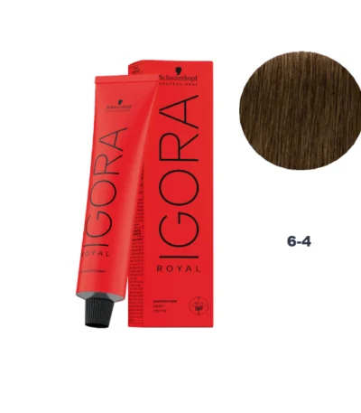 Schwarzkopf Igora Royal Permanent Haarverf 6-4