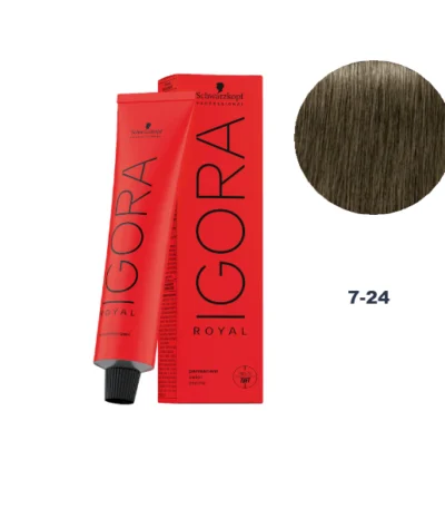 Schwarzkopf Igora Royal Permanent Haarverf 7-24
