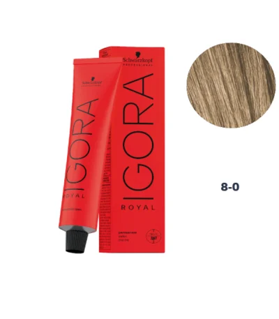 Schwarzkopf Igora Royal Permanent Haarverf 8-0
