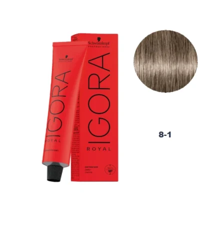 Schwarzkopf Igora Royal Permanent Haarverf 8-1