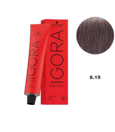 Schwarzkopf Igora Royal Permanent Haarverf 8-19