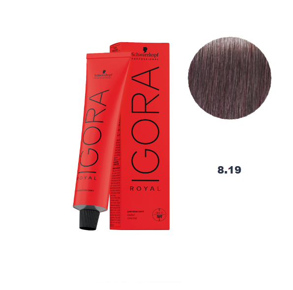 Schwarzkopf Igora Royal Permanent Haarverf 8-19