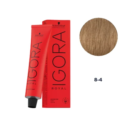 Schwarzkopf Igora Royal Permanent Haarverf 8-4