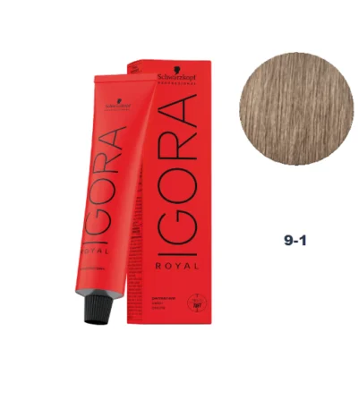 Schwarzkopf Igora Royal Permanent Haarverf 9-1