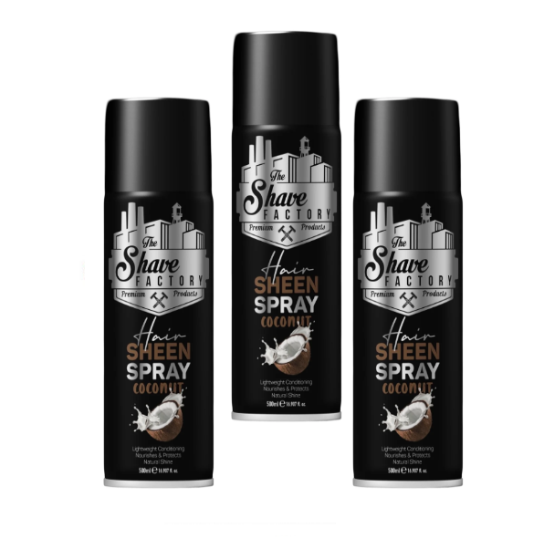The Shave Factory Coconut Sheen Spray 500ml
