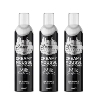 The Shave Factory Creamy Mousse Conditioner Milk Treatment 200ml