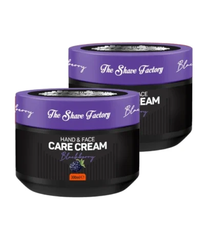 The Shave Factory Hand and Face Care Cream Blackberry 300ml