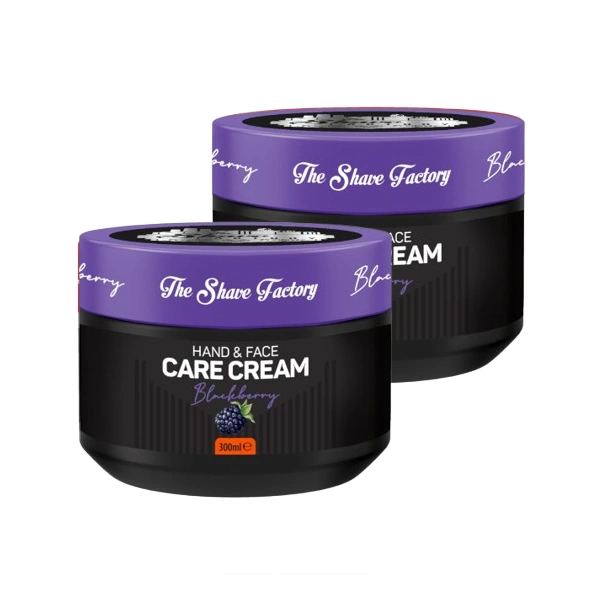 The Shave Factory Hand and Face Care Cream Blackberry 300ml