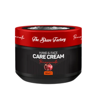 The Shave Factory Hand and Face Care Cream Pomegranate 300ml