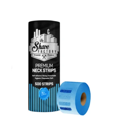 The Shave Factory Nekpapier Blauw