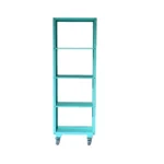 Stellingkast metaal Turquoise