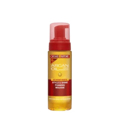 Creme of Nature Argan Oil Style & Shine Foaming Mousse 207 ml