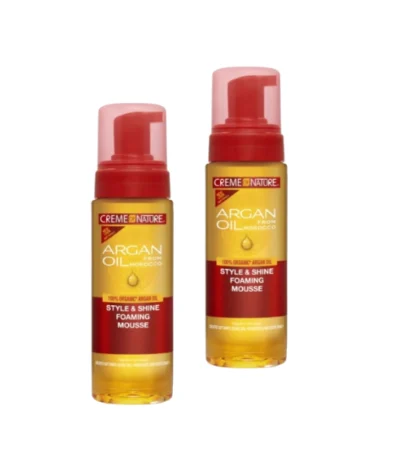 Creme of Nature Argan Oil Style & Shine Foaming Mousse 207 ml