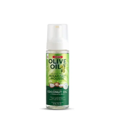 ORS Olive Oil Hold & Shine WrapSet Mousse Coconut Oil 207 ml