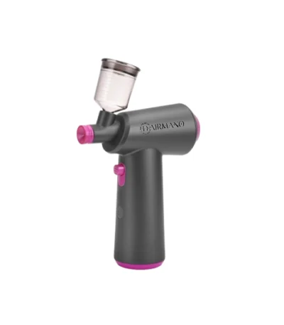 Hairmano Wireless charging airbrush Zwart- Paars