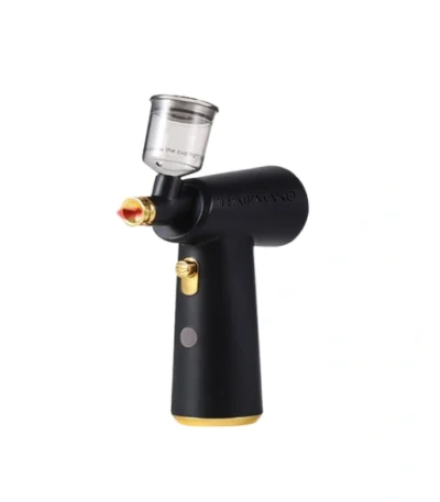 Hairmano Wireless charging airbrush Zwart- goud