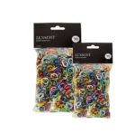 Lussoni Gekleurde Rubber Elastiekjes 100g