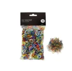 Lussoni Gekleurde Rubber Elastiekjes 100g