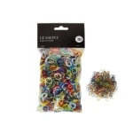 Lussoni Gekleurde Rubber Elastiekjes 100g