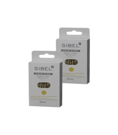 Sibel Rechte Haarspelden Blond 50 st 35 mm